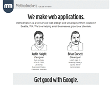 Tablet Screenshot of methodmakers.com
